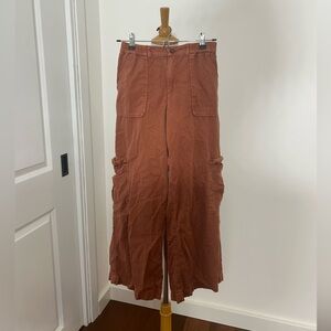 O’NEILL Women’s Midrise Cargo Pant Burnt Orange Size XS